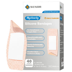 Hysimedy empaque frontal mostrando 40 unidades y beneficio de protección segura