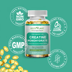 HZZYPLANT softgels en bolsa de gimnasio representando uso práctico