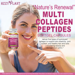 HZZYPLANT softgel en la mano para comparar tamaño y comodidad