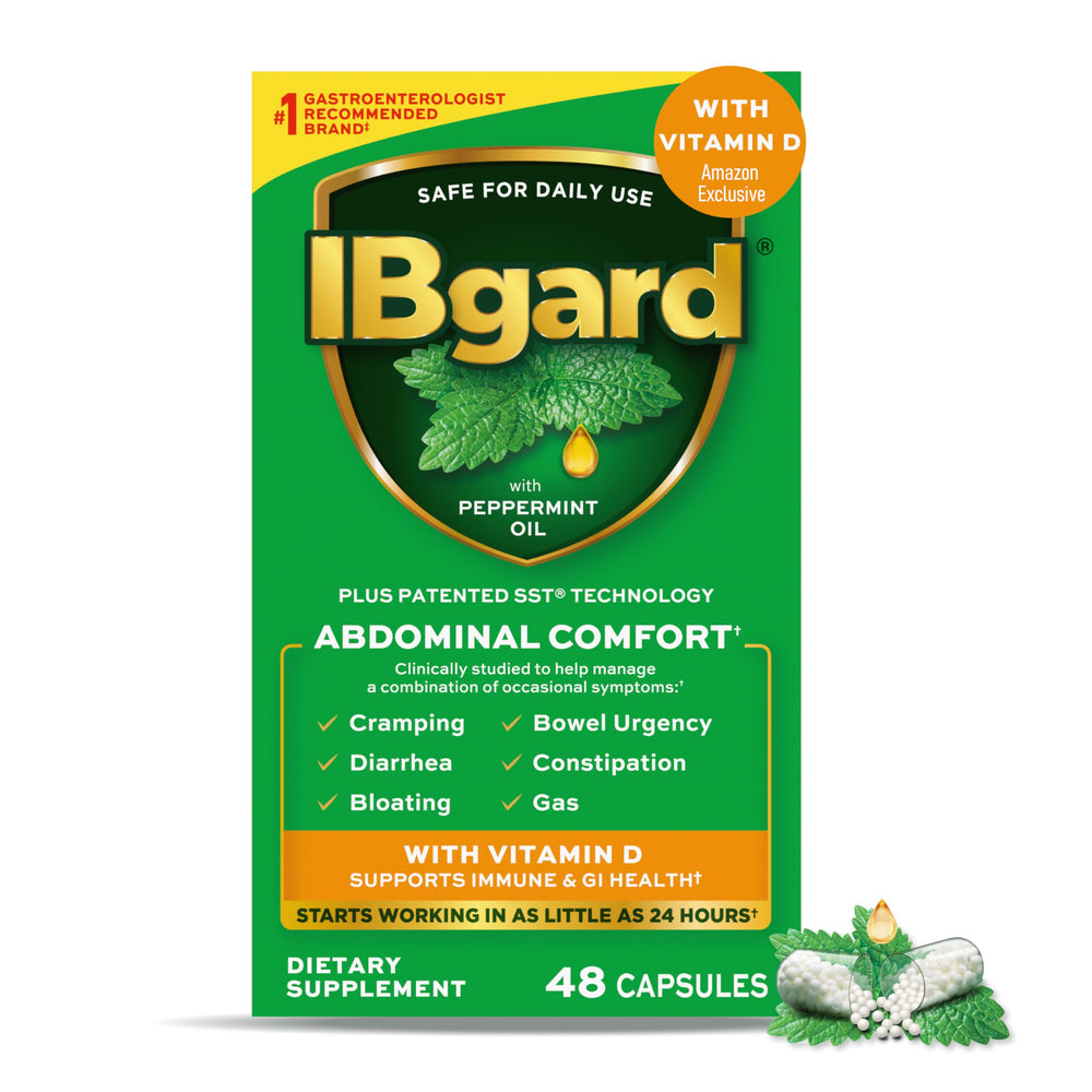 IBgard caja frontal mostrando presentación y beneficios visibles