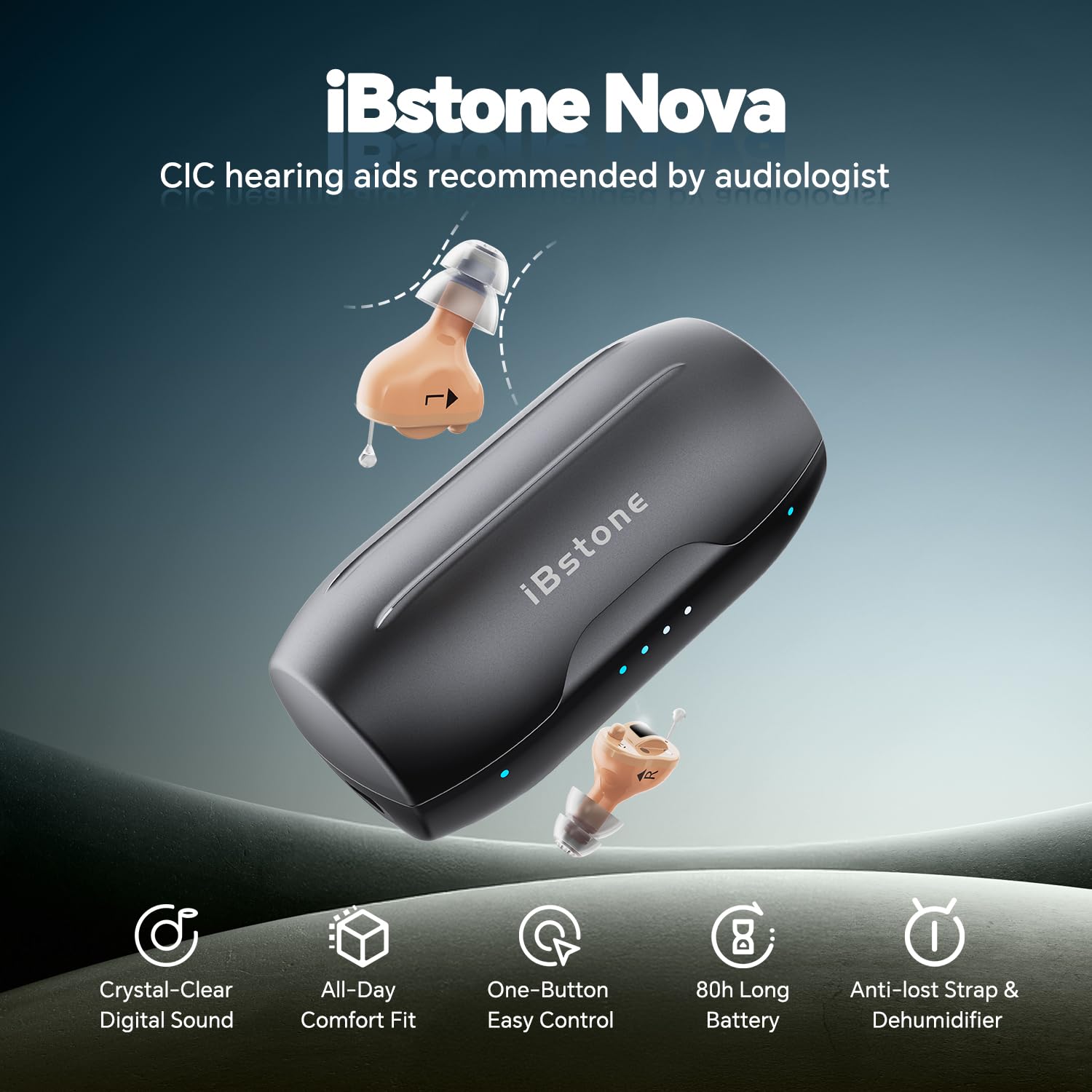iBstone Nova almohadillas múltiples para ajuste personalizado y mayor comodidad