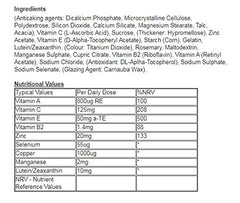ICaps tableta en primer plano mostrando textura y tamaño, fácil de tragar