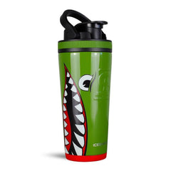 Ice Shaker vista frontal del termo mezclador con diseño y capacidad claros