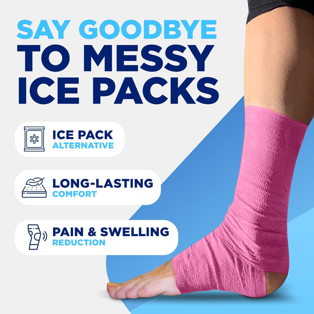 Icee Now etiqueta con instrucciones claras y beneficios visibles