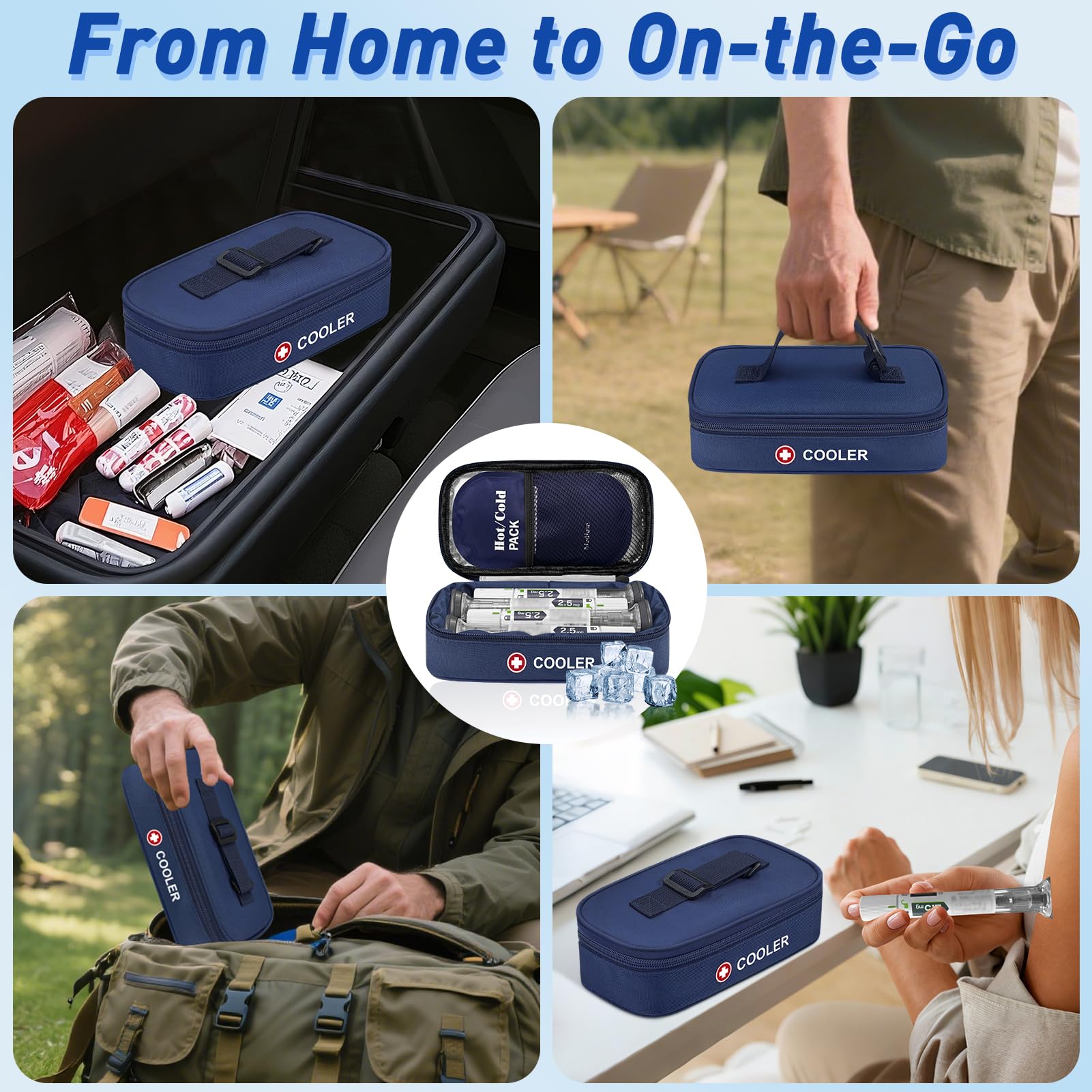 ICIMBI estuche en viaje dentro de equipaje de mano para transporte seguro