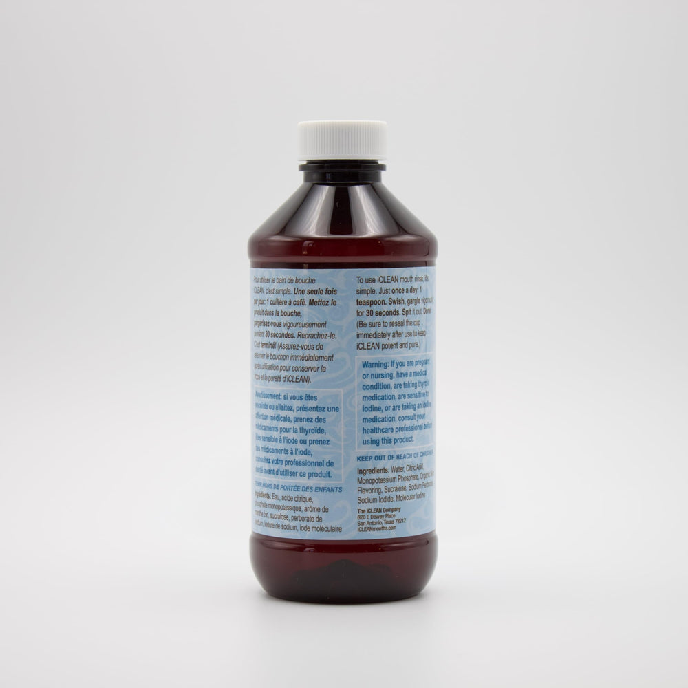 Detalle ilustrado de ingredientes clave de iCLEAN para tranquilidad