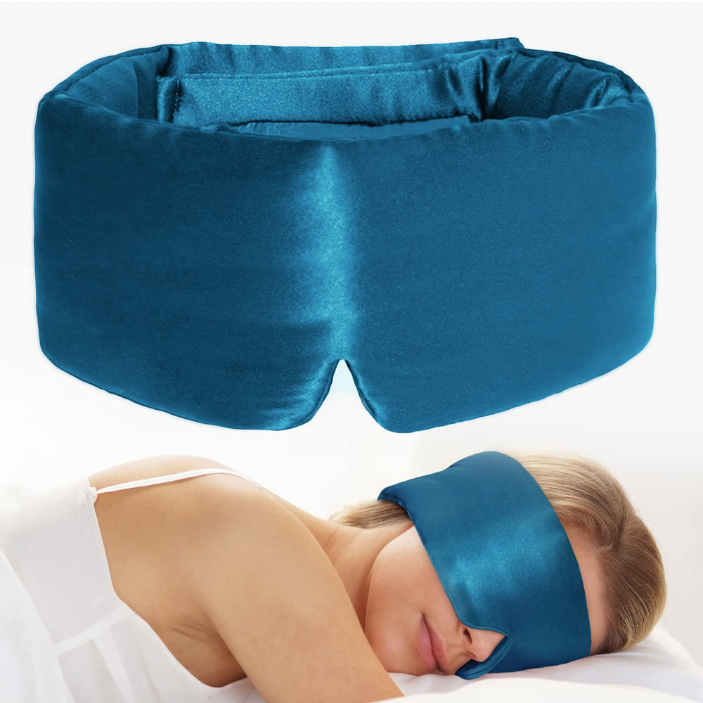 iCooBreeze en dormitorio iluminado mostrando oscuridad efectiva