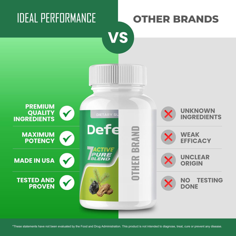 IDEAL PERFORMANCE estilo de vida con Defenox en mesa mostrando uso cotidiano práctico
