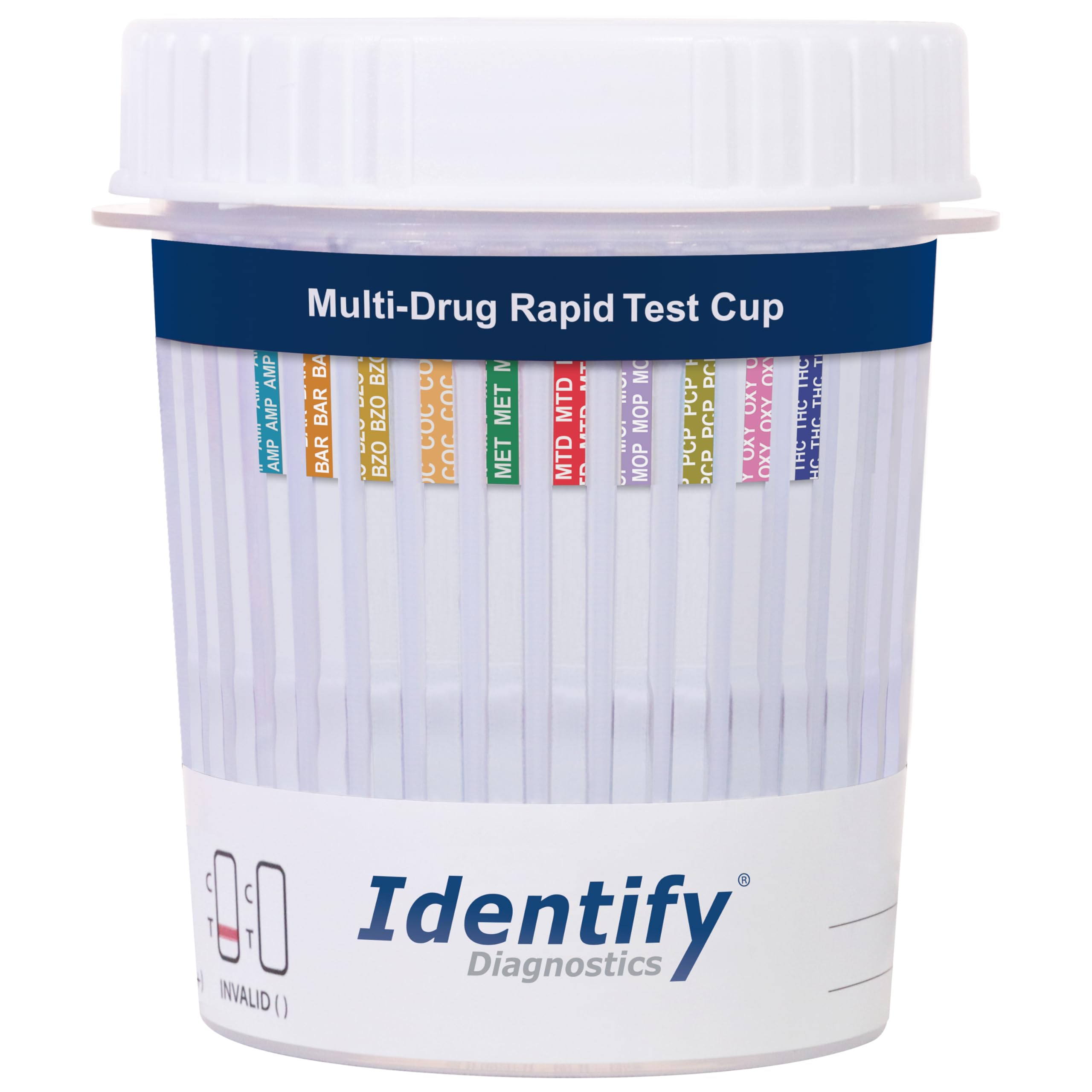 Identify Diagnostics paquete de 5 tazas selladas, almacenamiento prolongado