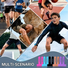 Uso en ambiente de gimnasio con IEADEN en la rodilla, soporte durante entrenamiento