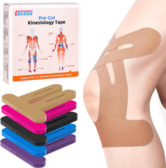 IEADEN paquete frontal de 10 tiras beige, soporte rápido