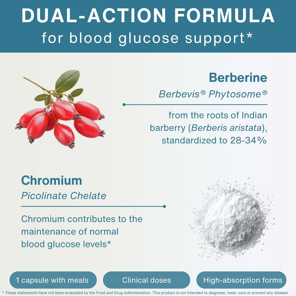 Igennus berberine etiqueta con lista de ingredientes y dosificación clara
