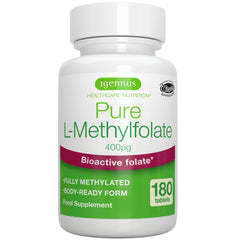 Igennus envase frontal mostrando 180 tabletas y dosis diaria