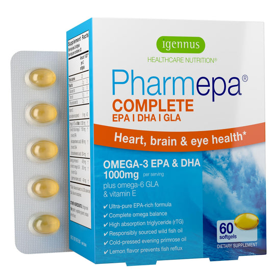 Igennus envase frontal muestra concentración y pureza