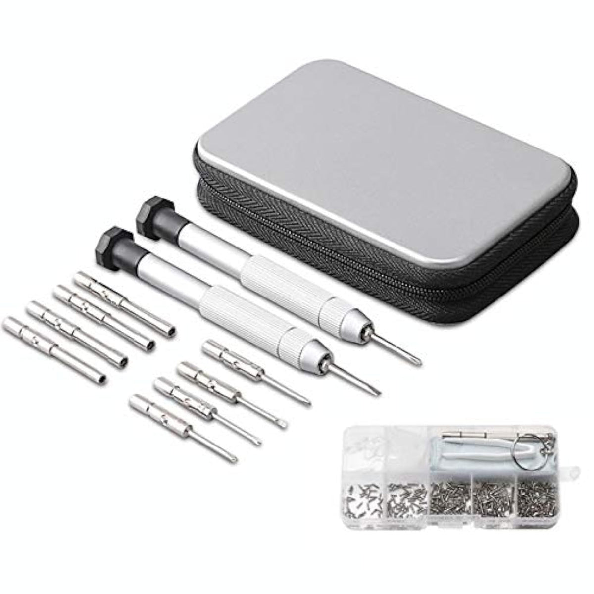iGeyzoe estuche frontal con puntas y tornillos para reparaciones precisas