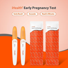 iHealth envoltorio individual mostrando sellado para higiene y almacenamiento