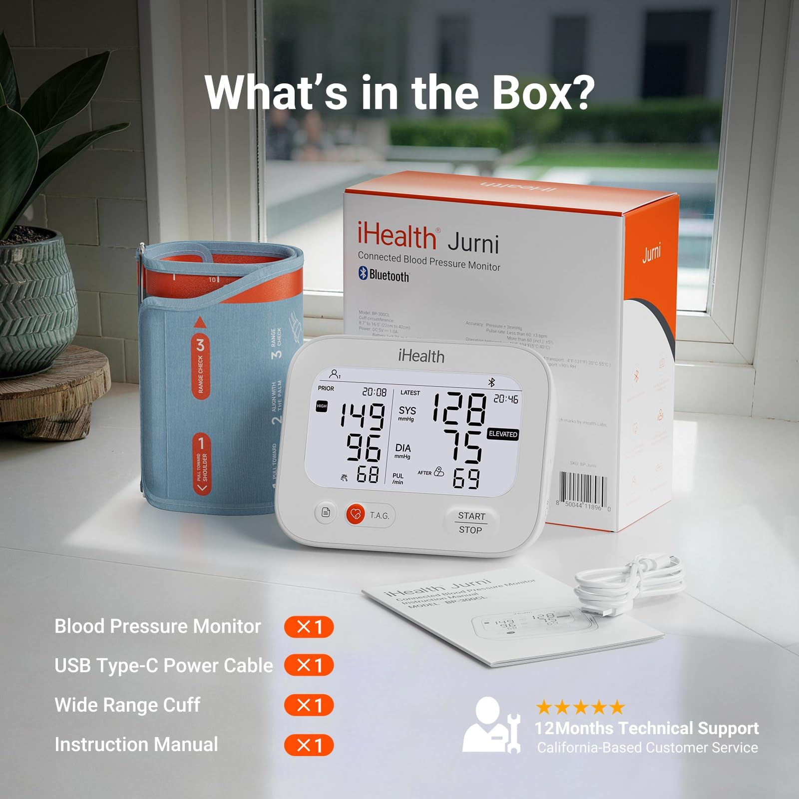 iHealth Jurni app iHealth MyVitals con gráficos para seguimiento