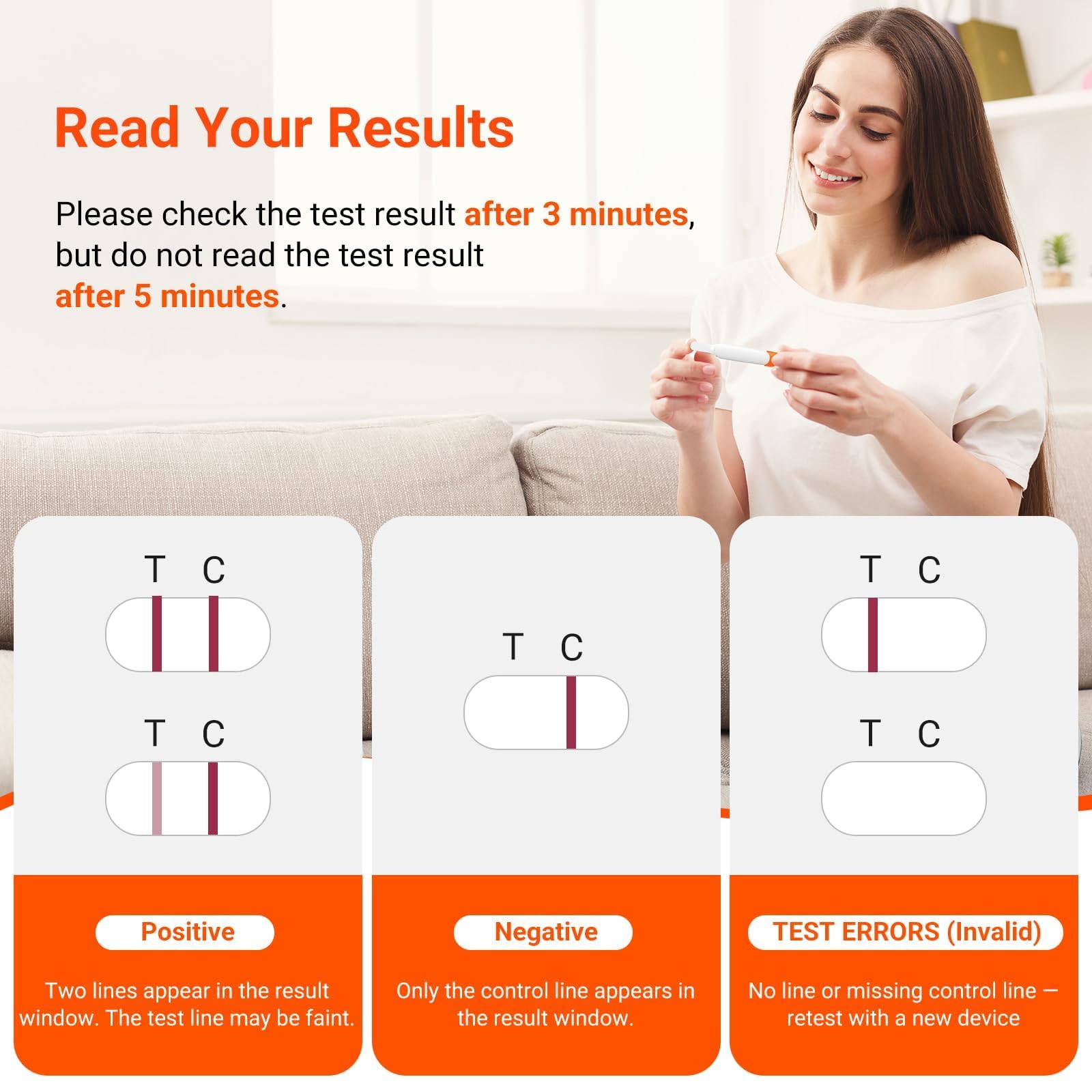iHealth líneas de resultado claras que evitan dudas al leer