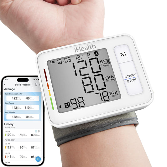 iHealth Push frente del producto mostrando diseño compacto y portabilidad