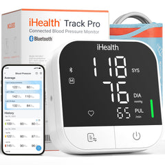 iHealth monitor frontal con pantalla clara para lecturas rápidas