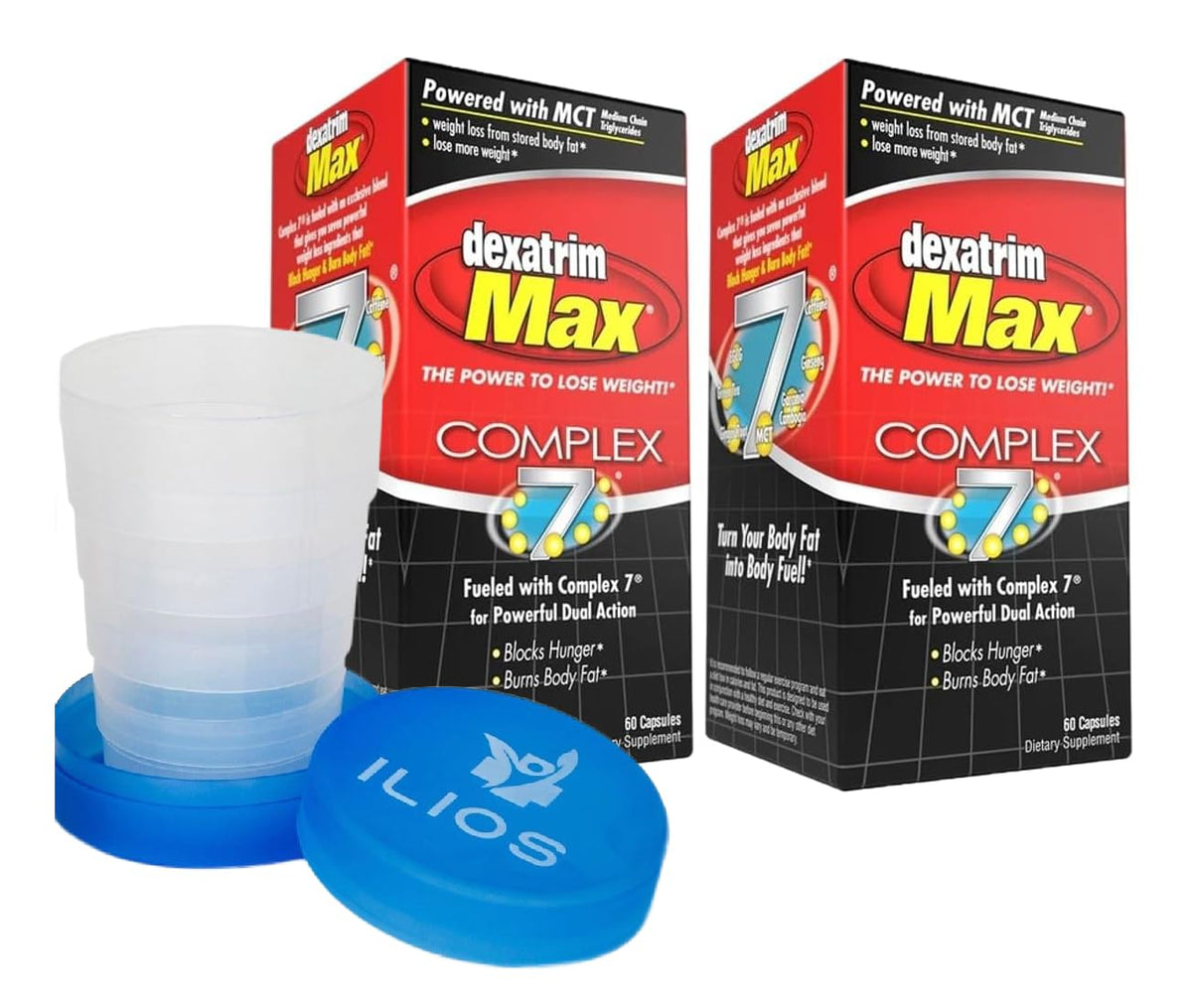 ILIOS envase frontal Dexatrim Max muestra diseño y beneficio de control de apetito
