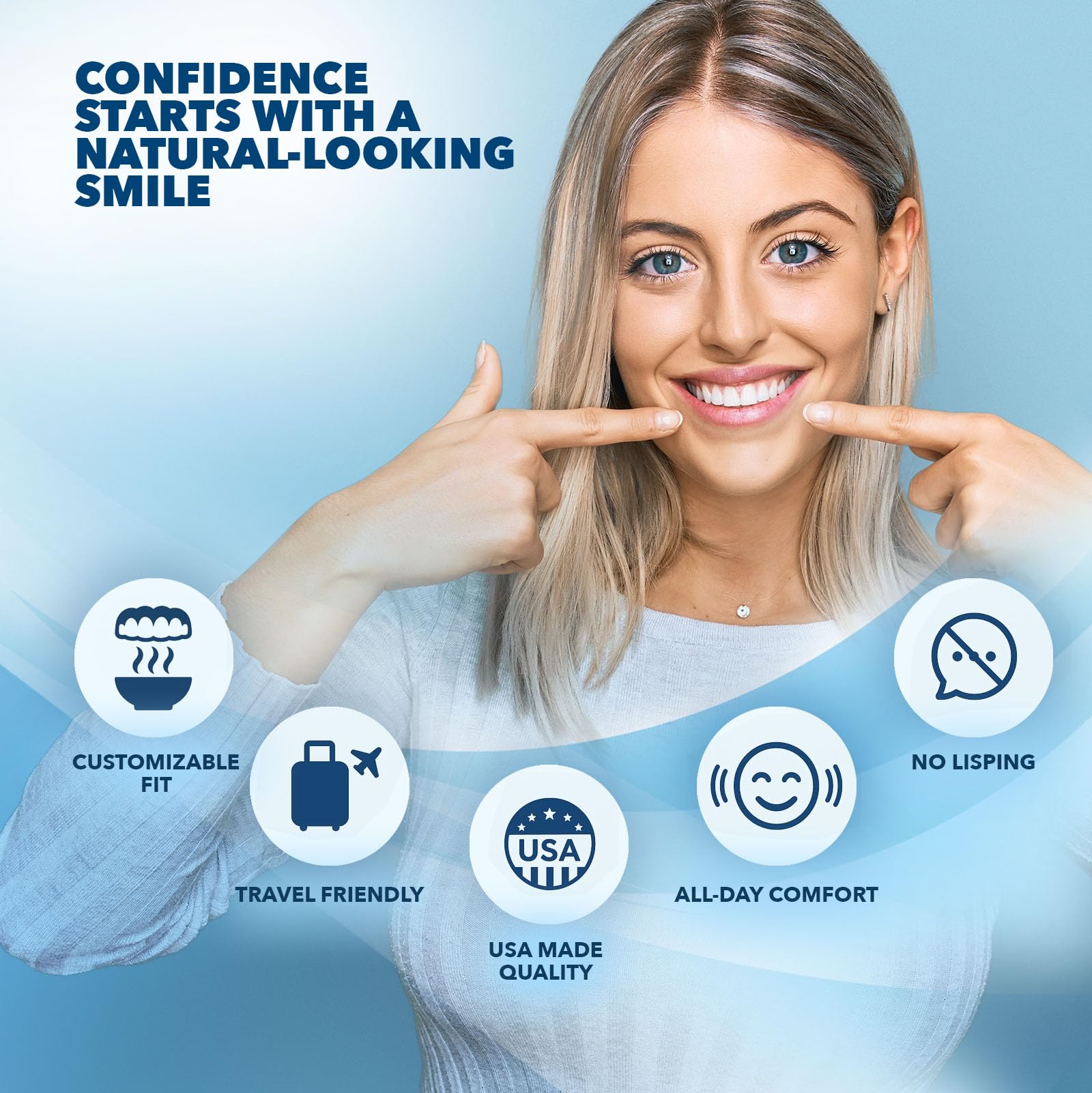 Imako en ambiente social: sonrisa mejorada para ocasión especial