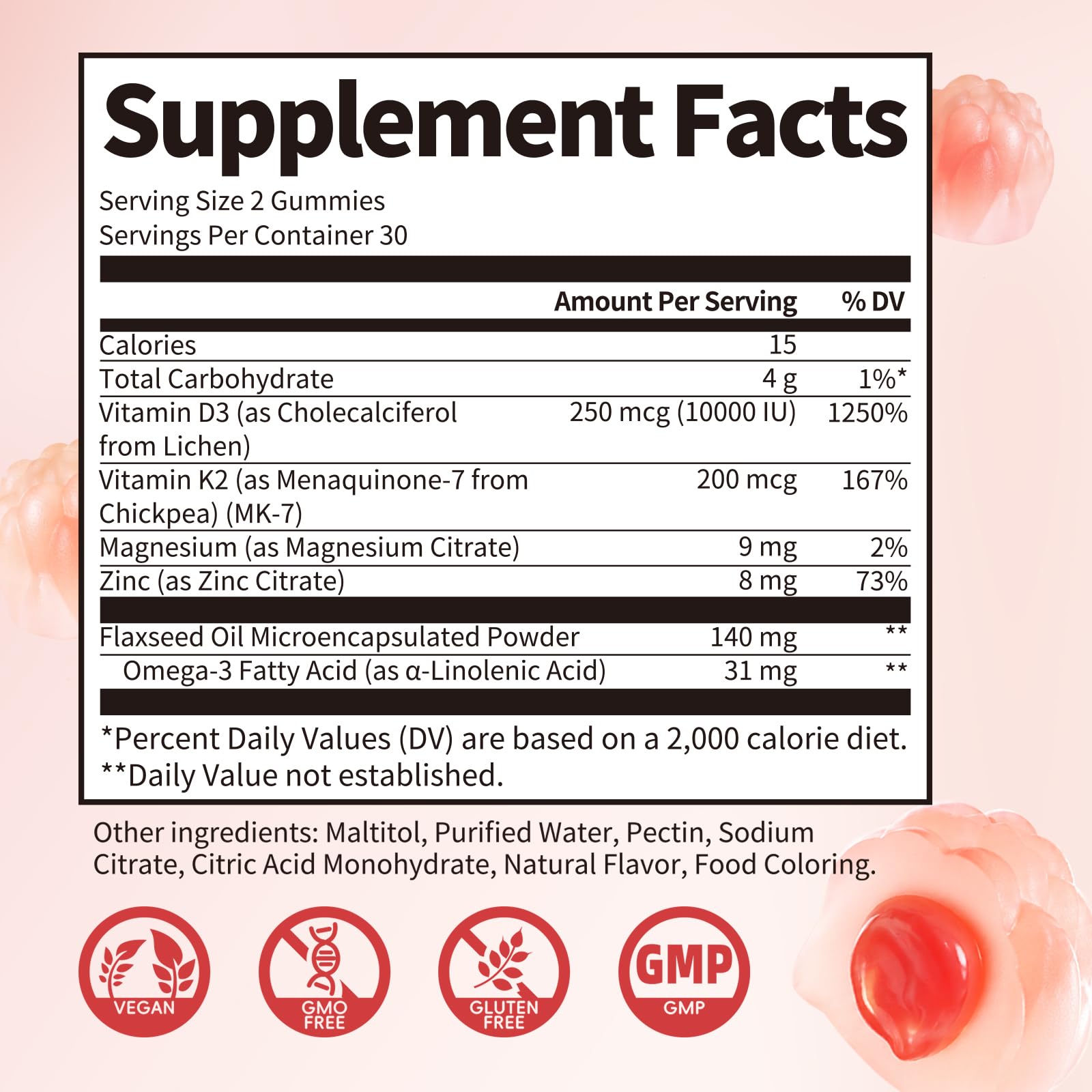 iMATCHME etiqueta nutricional en primer plano para transparencia