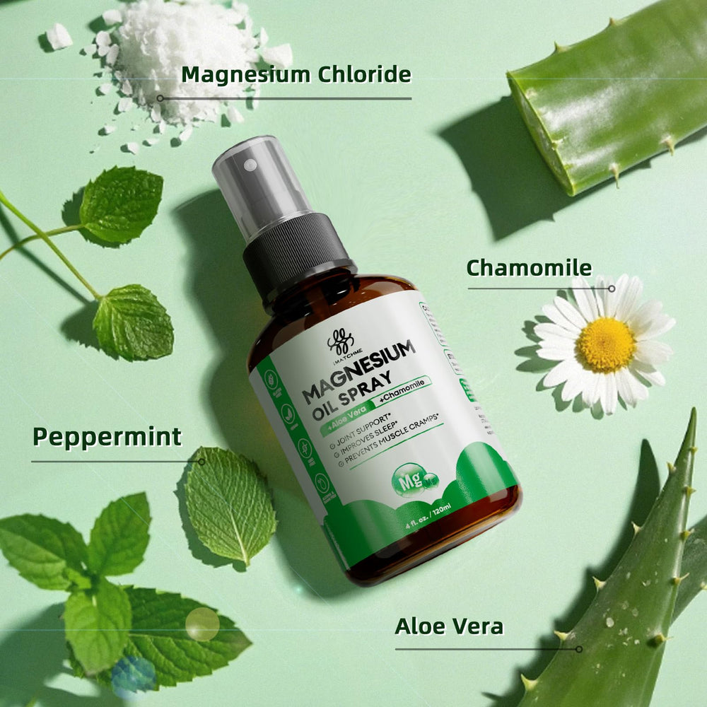 iMATCHME etiqueta con ingredientes destacando aloe y manzanilla