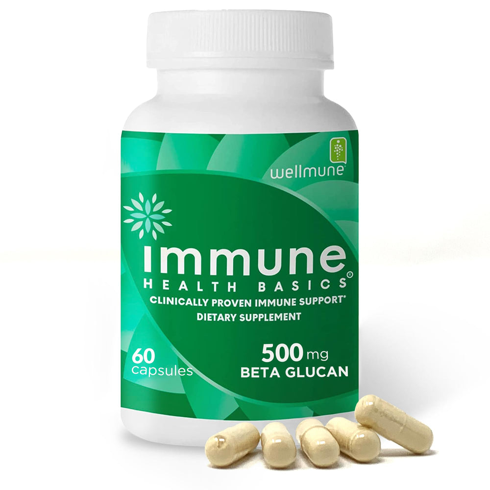 Immune Health Basics frontal del envase mostrando etiqueta clara y beneficios