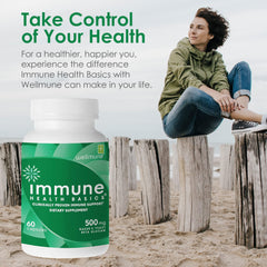 Immune Health Basics polvo del beta glucano para ver pureza y textura