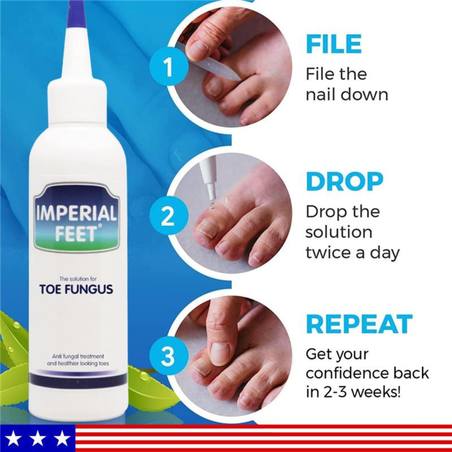 Detalle de la textura de la crema Imperial Feet, hidratación visible para uñas