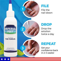 Detalle de la textura de la crema Imperial Feet, hidratación visible para uñas