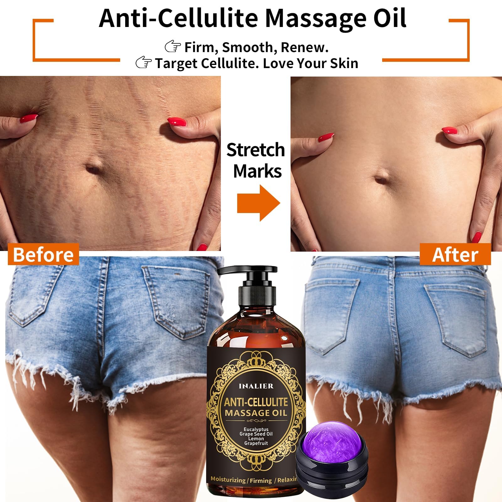 etiqueta INALIER mostrando ingredientes naturales y uso recomendado de cada aceite