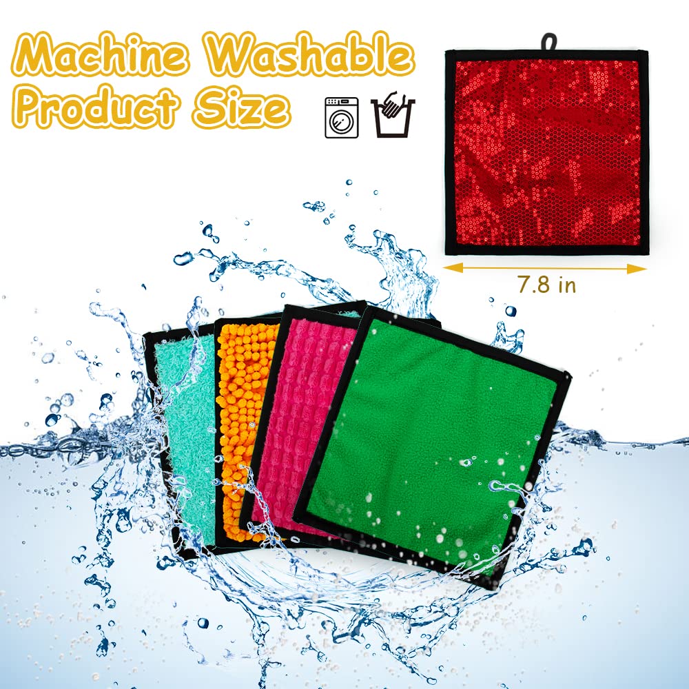 Inbeby tapete adherido a pared formando mural sensorial atractivo