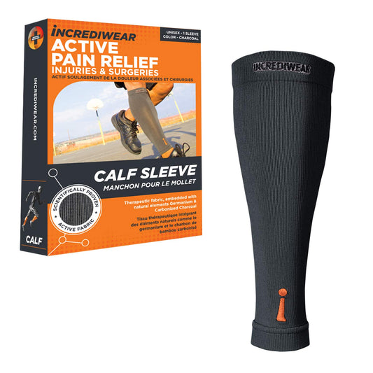 Incrediwear primer plano del empaque mostrando el color carbón y beneficio soporte