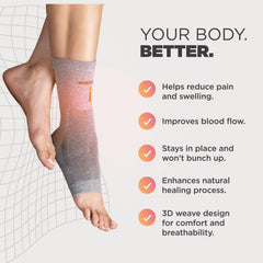 Incrediwear comparación de tamaño con mano para ver proporción y ajuste