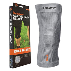 Incrediwear rodilla vista frontal mostrando ajuste y soporte visible