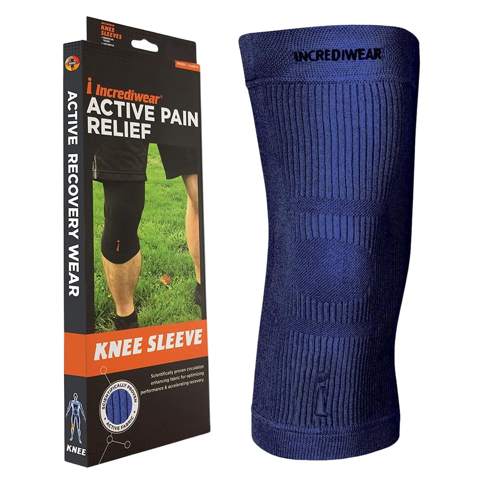 Incrediwear rodillera vista frontal mostrando ajuste y soporte