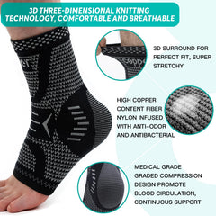 INDEEMAX corte ergonómico alivio en Aquiles y arco estabilidad