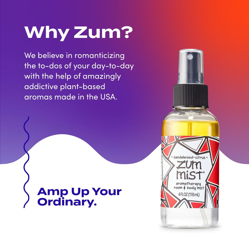 Indigo Wild Zum Mist etiqueta con ingredientes visibles que enfatiza fórmula natural