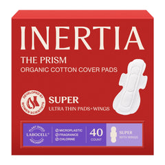 INERTIA empaque frontal mostrando 40 unidades y beneficios clave