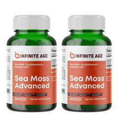 INFINITE AGE frasco delantero mostrando el envase y la marca, facilita identificación rápida