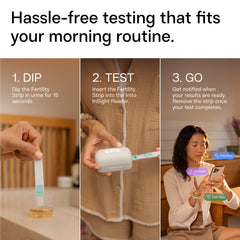 Ambiente doméstico con Inito en uso resaltando conveniencia para seguimiento