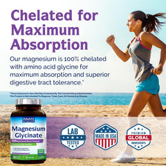 Etiqueta de Innate Vitality con tabla de ingredientes y certificaciones claras