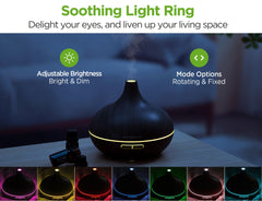 InnoGear anillo LED de colores suaves que mejora el ambiente sin deslumbrar