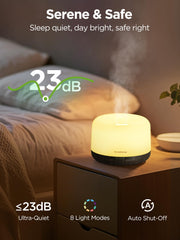InnoGear comparación de tamaño junto a objetos que muestra escala real