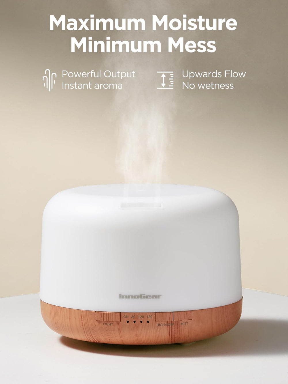 InnoGear mando a distancia demostrando control desde la distancia, comodidad diaria