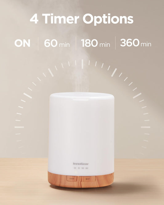 InnoGear difusor detalle de la tapa para rellenar agua y añadir aceite con seguridad