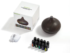 InnoGear difusor en uso en sala aportando aroma y humedad confortable