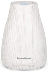InnoGear difusor frente blanco gris mostrando diseño compacto y elegante